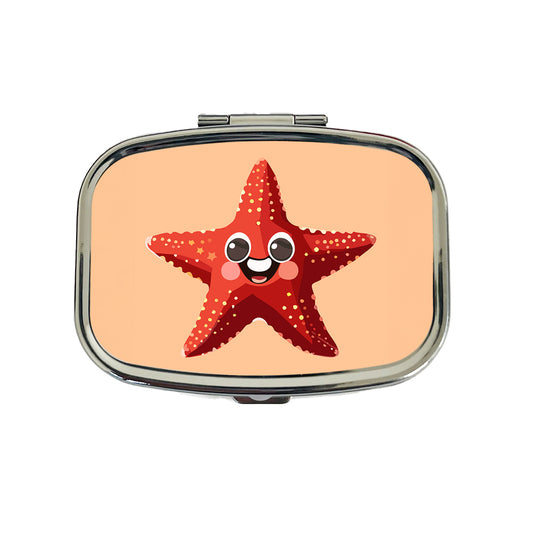 Starfish Star Fish Ocean Animal Funny Travel Pill Box Case