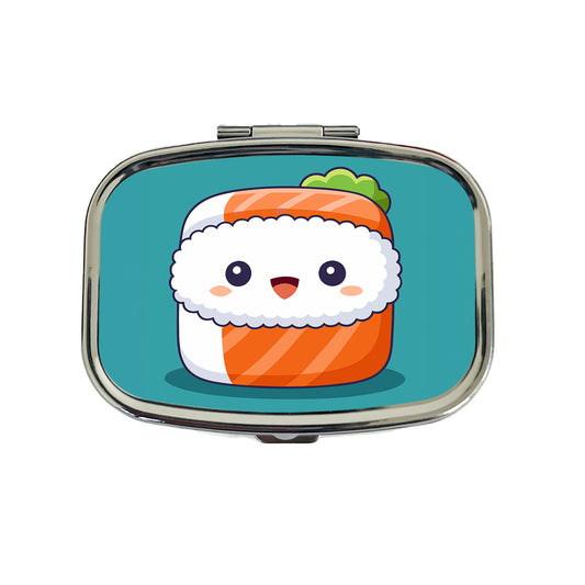 Sushi Food Cute Travel Pill Box Case