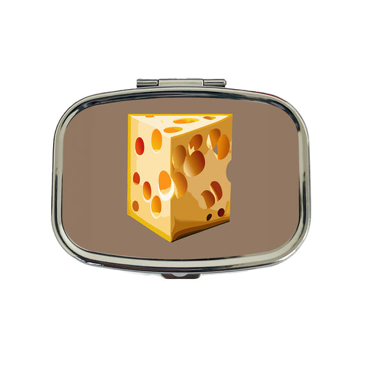 Swiss Cheese Travel Pill Box Case