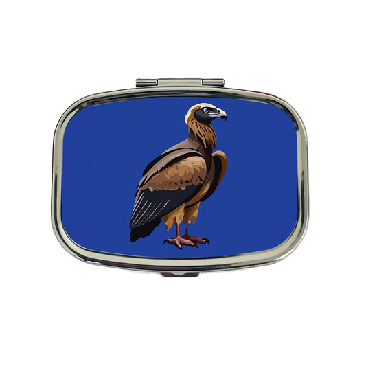 Vulture Bird of Prey Travel Pill Box Case