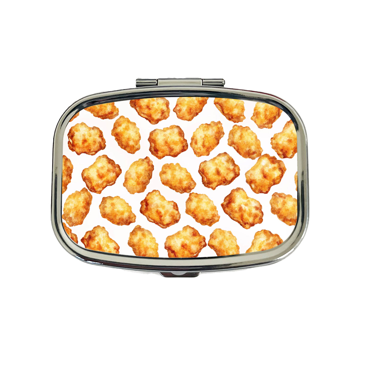 Chicken Nuggets Funny Travel Pill Box Case