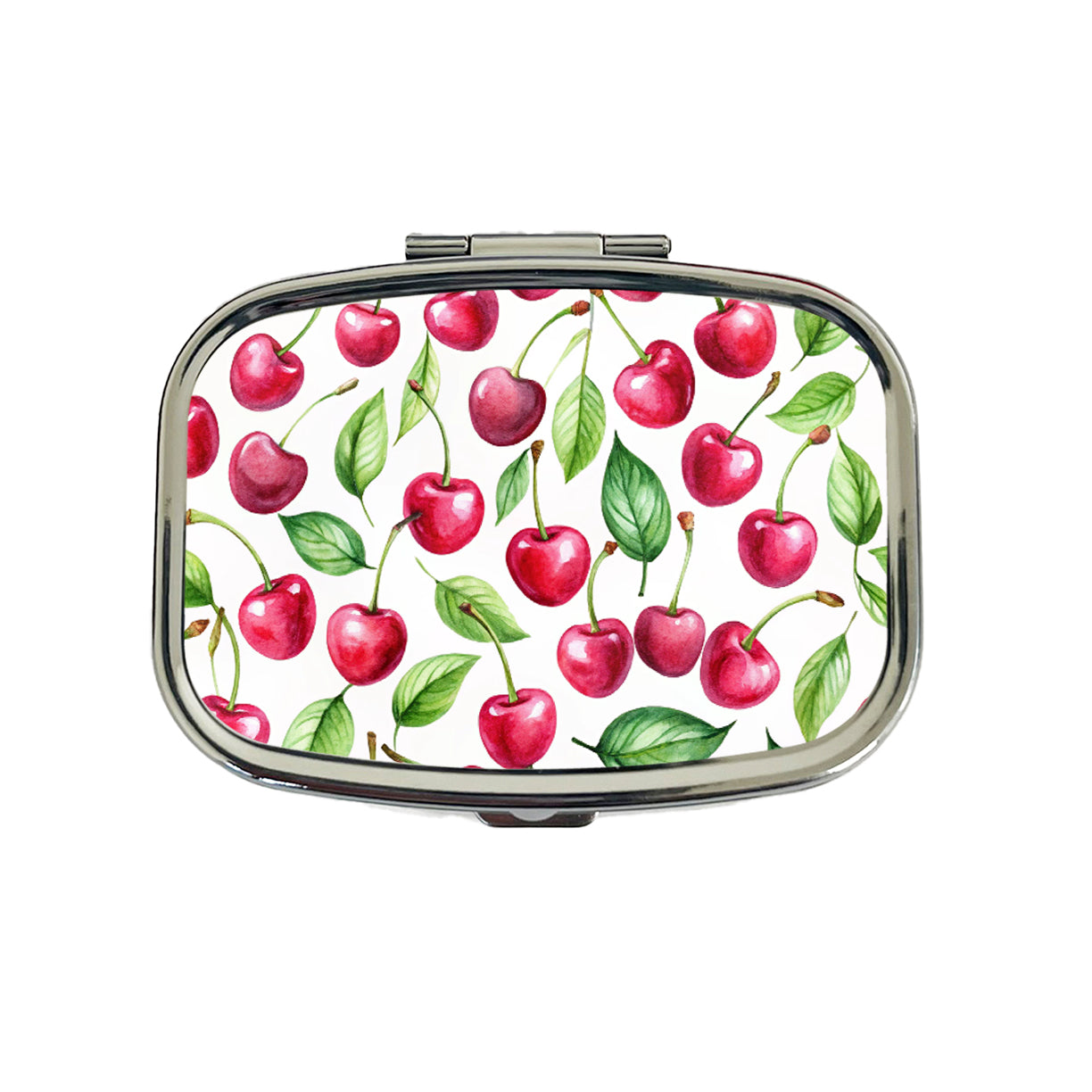Lots Of Cherries Travel Pill Box Case