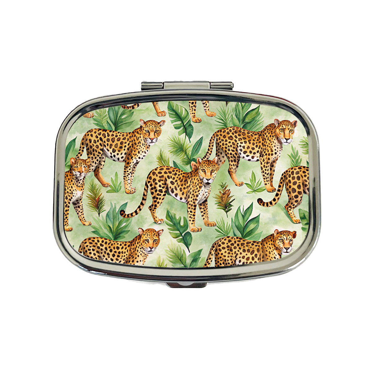 Lots Of Leopards Travel Pill Box Case