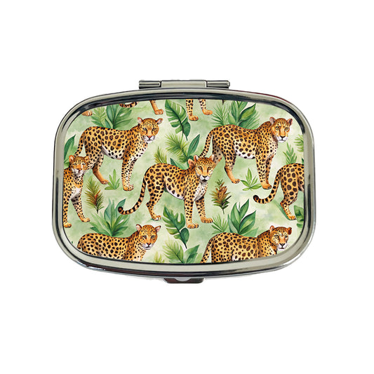 Lots Of Leopards Travel Pill Box Case