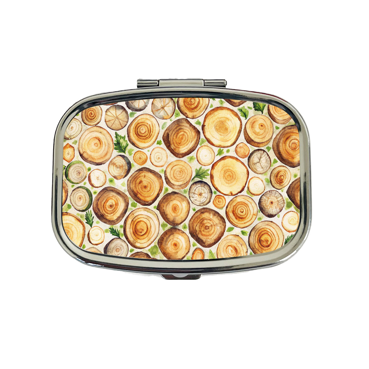 Lots Of Logs Travel Pill Box Case