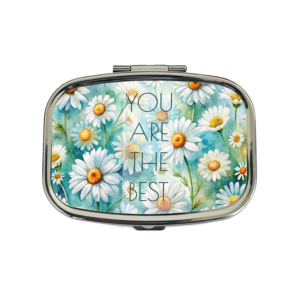 You Are The Best Daisies Daisy Flowers Love Friendship Thank You Travel Pill Box Case