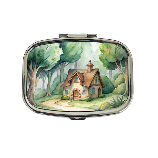 House Shire In The Woods Travel Pill Box Case
