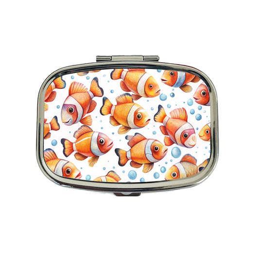 Lots Of Sweet Clownfish Travel Pill Box Case