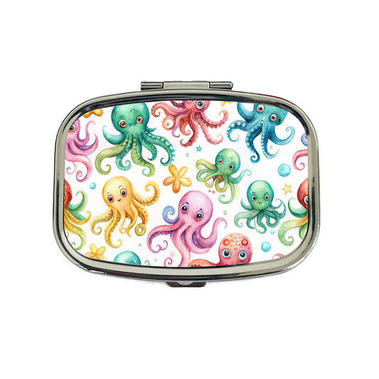 Lots Of Sweet Octopus Travel Pill Box Case