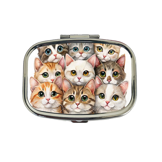 Sweet Javanese Cats Travel Pill Box Case