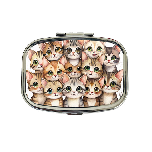 Sweet Sokoke Cats Travel Pill Box Case