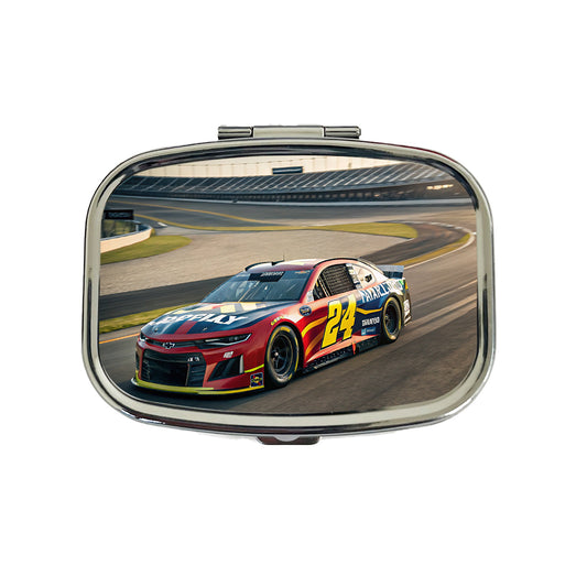 Racing Car Track Travel Pill Box Case
