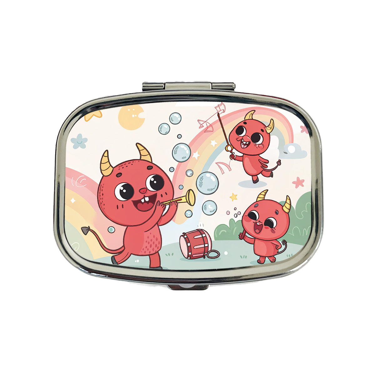 Kawaii Devils Travel Pill Box Case