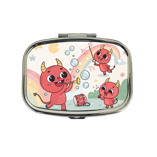 Kawaii Devils Travel Pill Box Case