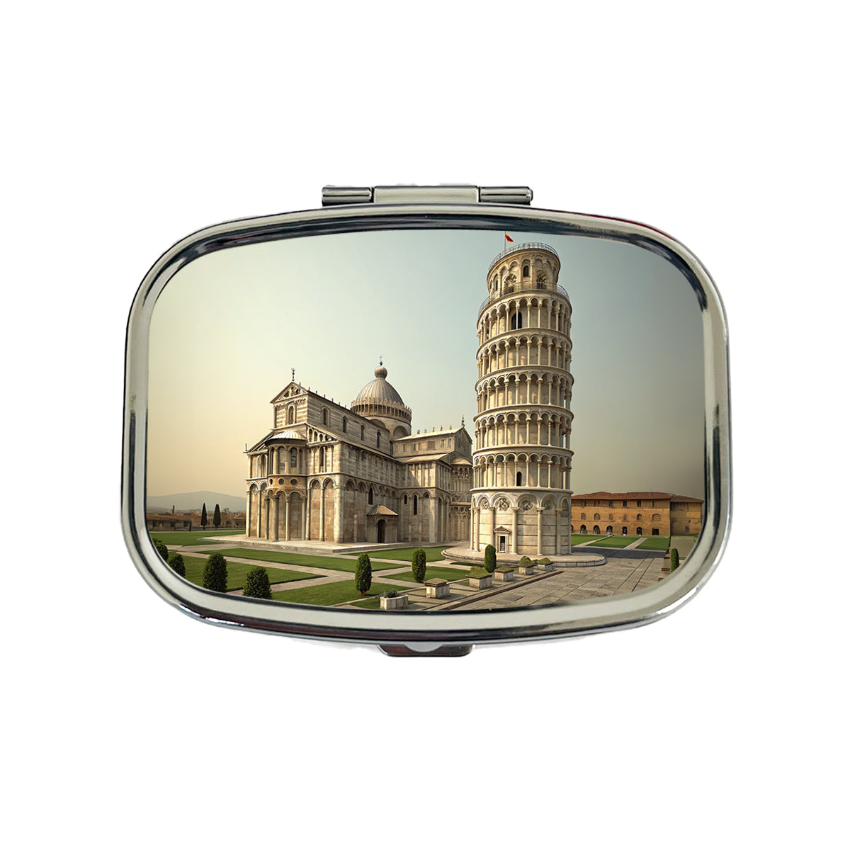 Leaning Tower Of Pisa Italy Travel Pill Box Case