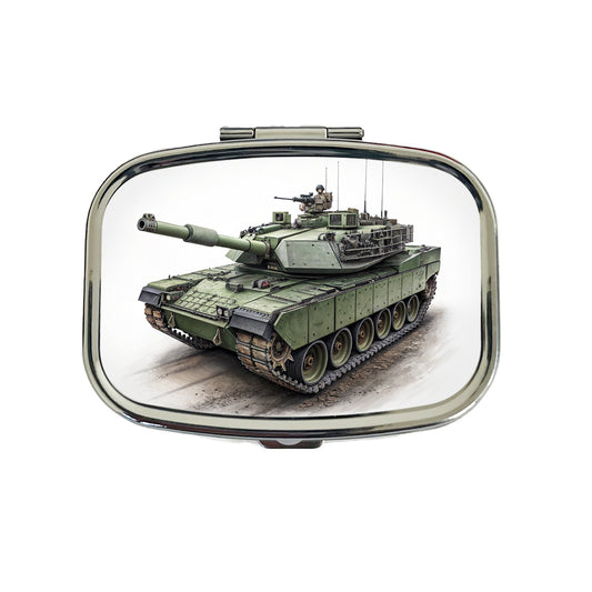M1 Abrams US Main Battle Tank Travel Pill Box Case