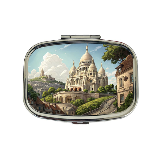 Sacre Coeur Church Paris France Travel Pill Box Case