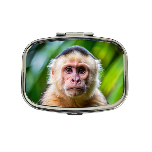 Capuchin Monkey Travel Pill Box Case