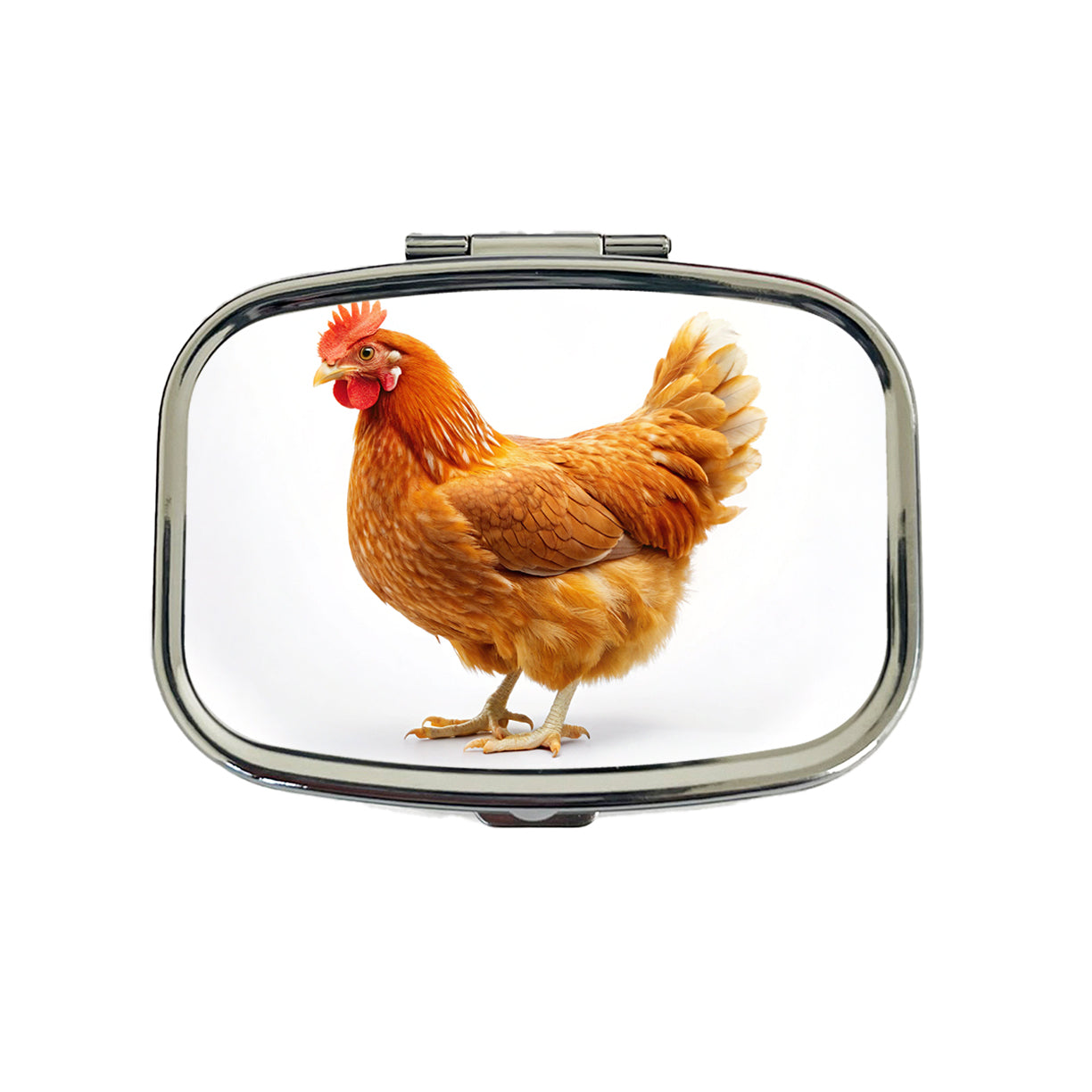 Chicken Travel Pill Box Case