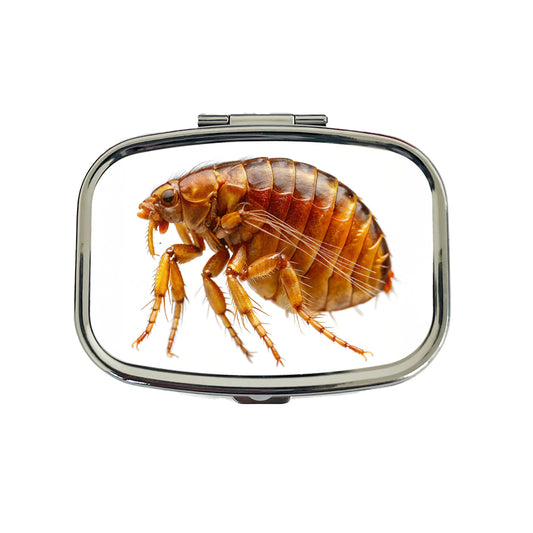 Flea Travel Pill Box Case