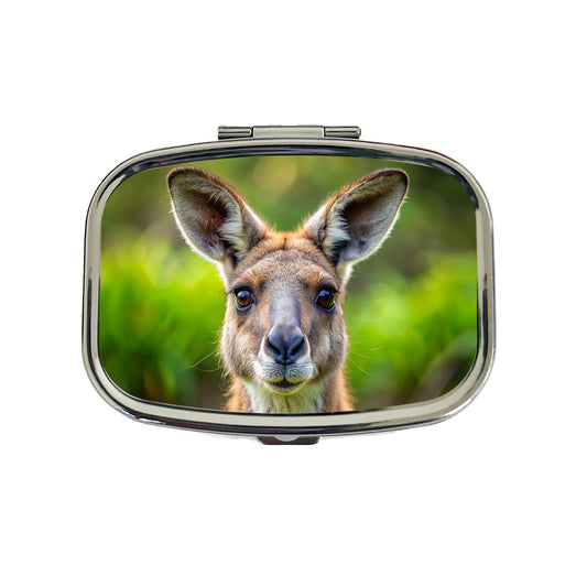 Kangaroo Face Travel Pill Box Case