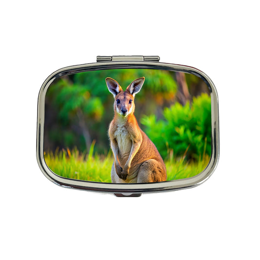 Kangaroo Travel Pill Box Case
