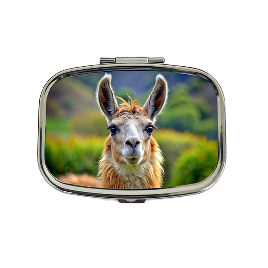 Llama Travel Pill Box Case