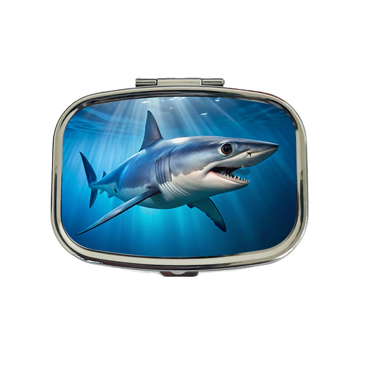 Mako Shark Travel Pill Box Case
