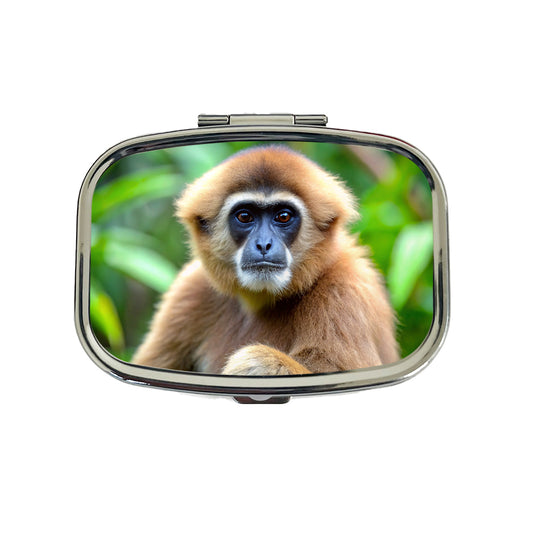 Muller's Gibbon Monkey Travel Pill Box Case