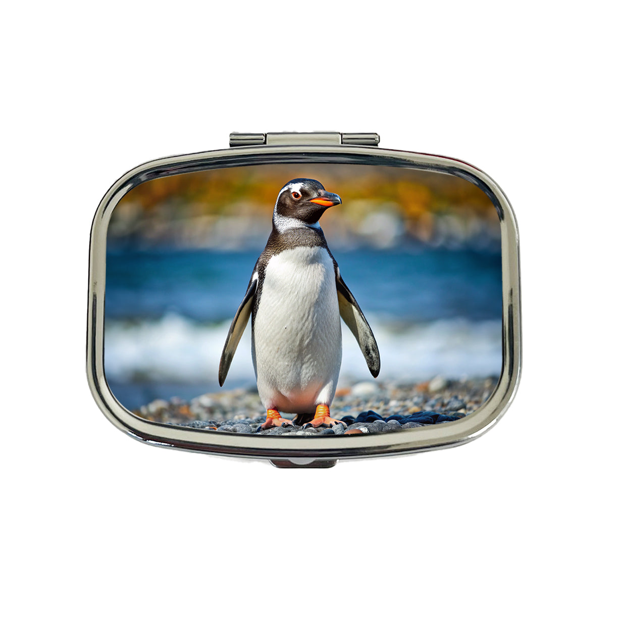 Penguin Travel Pill Box Case
