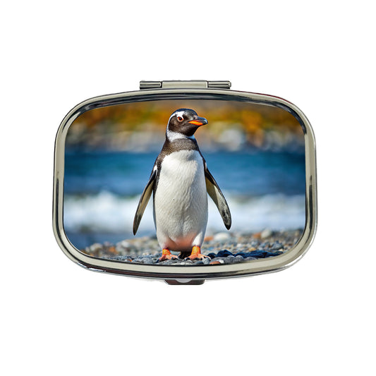 Penguin Travel Pill Box Case