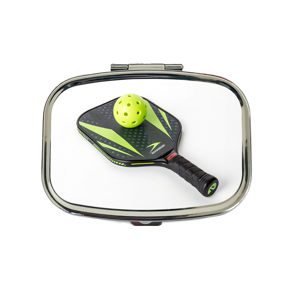 Pickleball Paddle and Ball Travel Pill Box Case