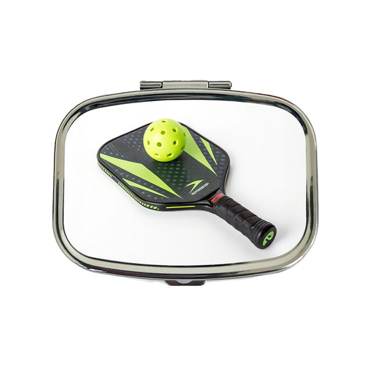 Pickleball Paddle and Ball Travel Pill Box Case