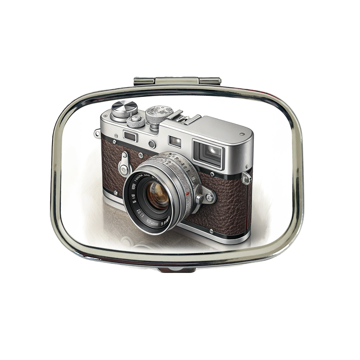 Retro 35mm Photography Camera Travel Pill Box Case