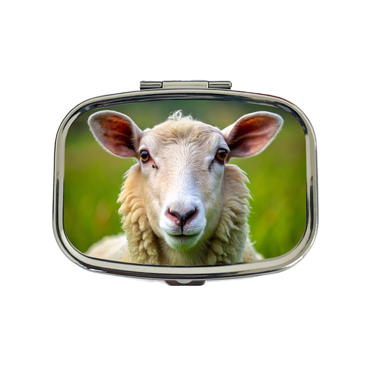 Sheep Travel Pill Box Case