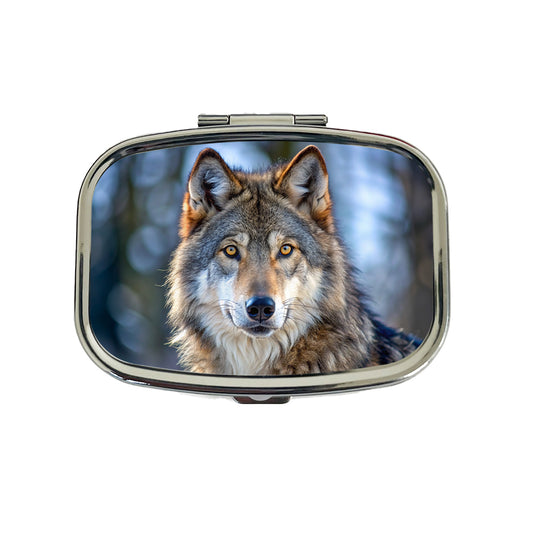 Wolf Travel Pill Box Case