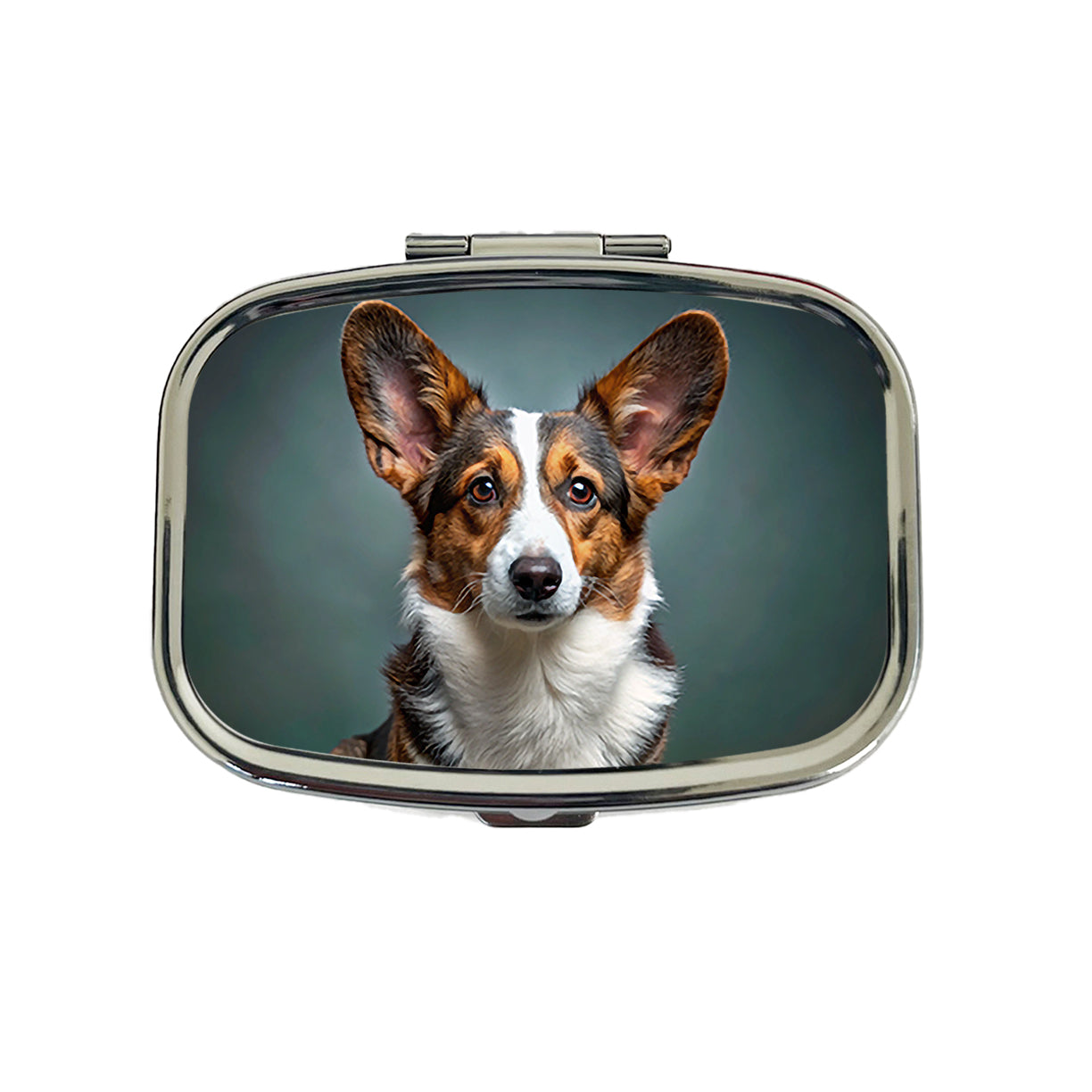 Cardigan Welsh Corgi Dog Photo Travel Pill Box Case