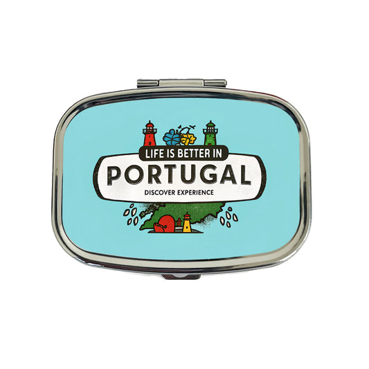 Life Is Better In Portugal Travel Pill Box Case