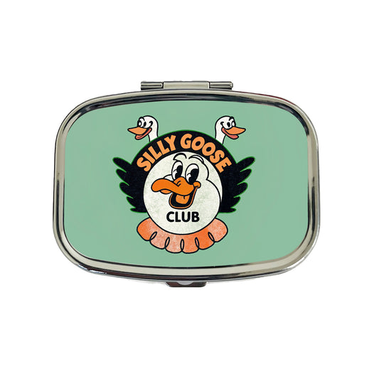 Silly Goose Club Travel Pill Box Case