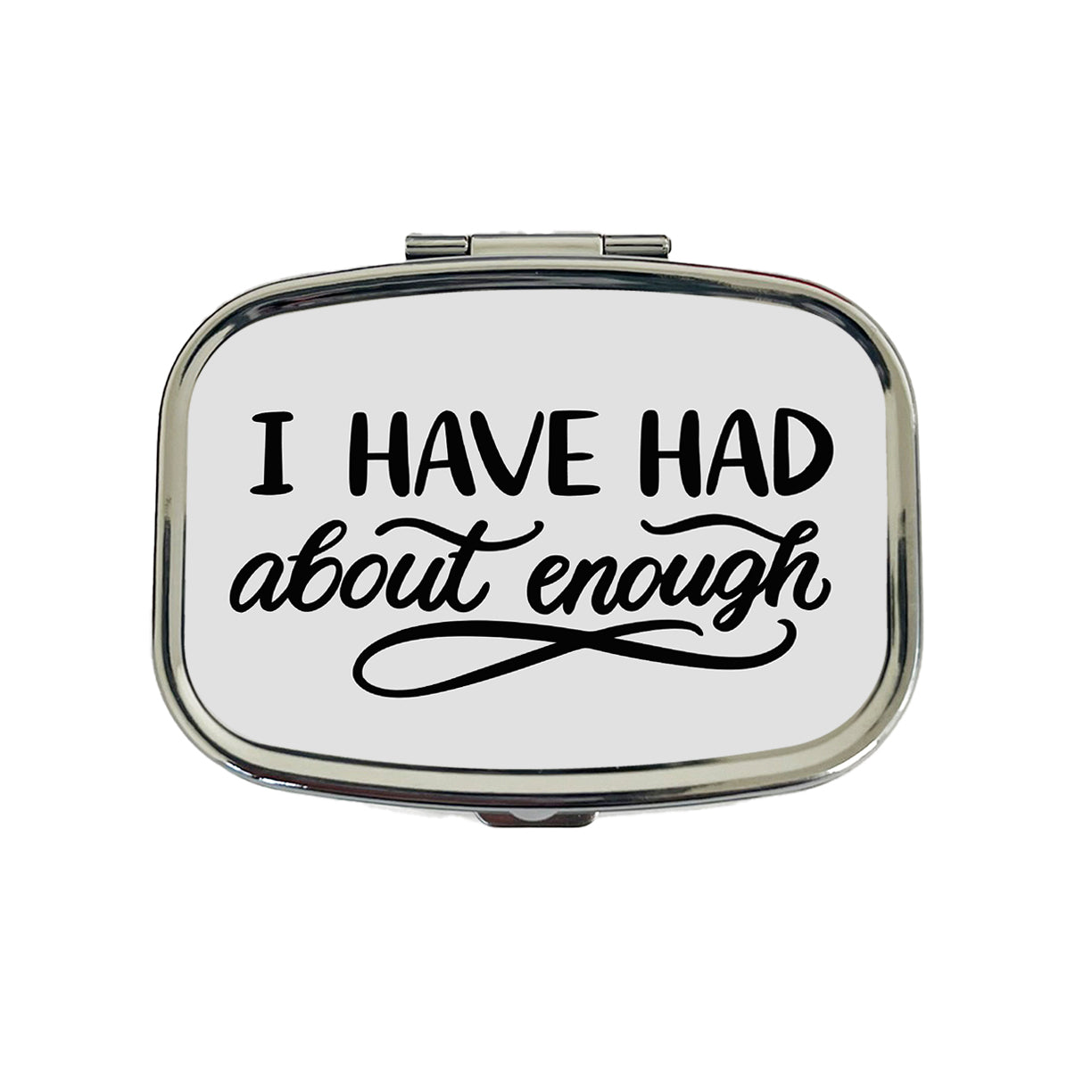 I Have Had About Enough Travel Pill Box Case