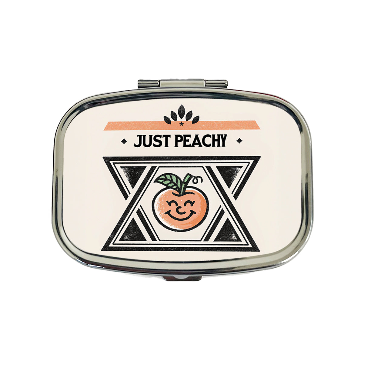 Just Peachy Travel Pill Box Case