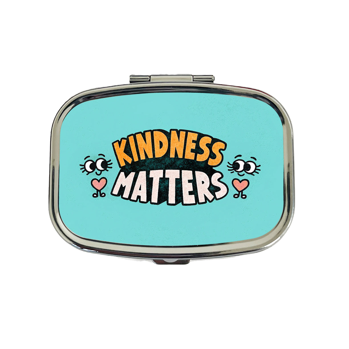 Kindness Matters Cute Travel Pill Box Case