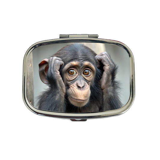 Monkey Adorable Travel Pill Box Case