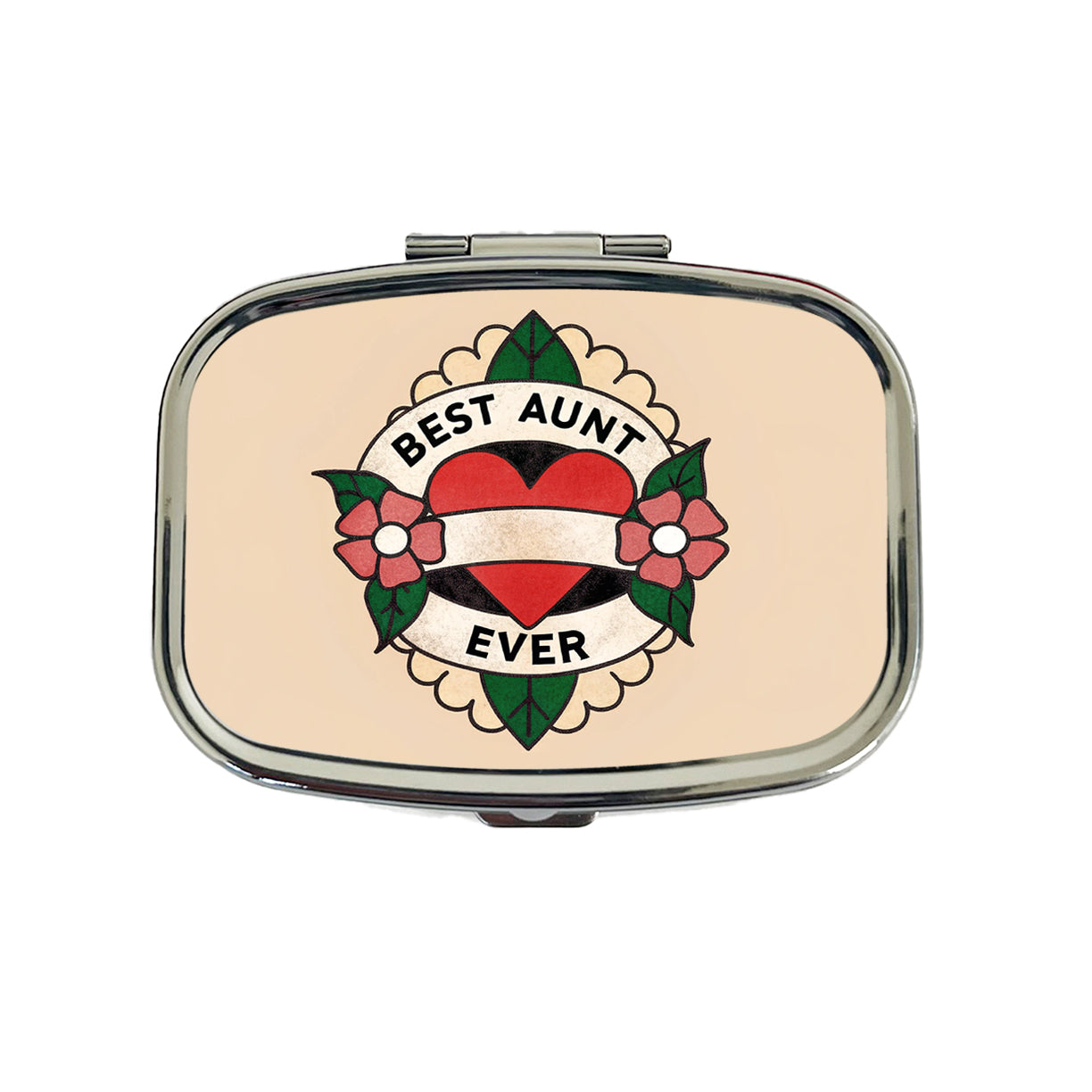 Best Aunt Ever Travel Pill Box Case