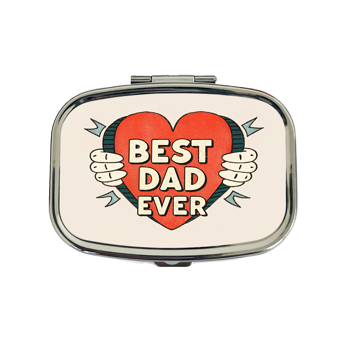 Best Dad Ever Travel Pill Box Case