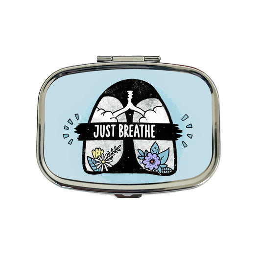Just Breathe Travel Pill Box Case