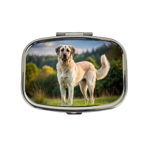 Anatolian Shepherd Dog Photo Travel Pill Box Case
