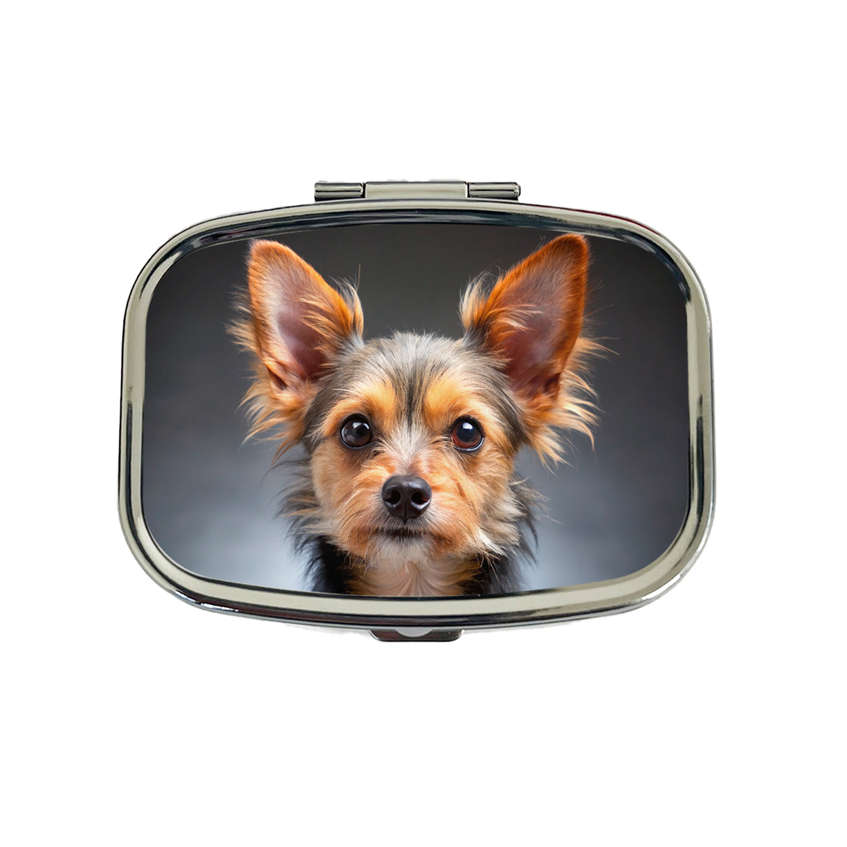 Chorkie Dog Photo Travel Pill Box Case