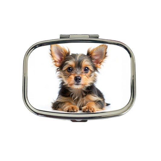 Chorkie Dog Puppy Photo Travel Pill Box Case