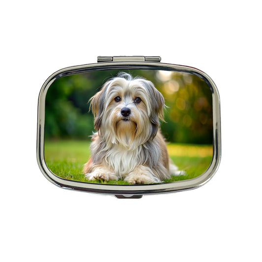 Lowchen Little Lion Dog Photo Travel Pill Box Case